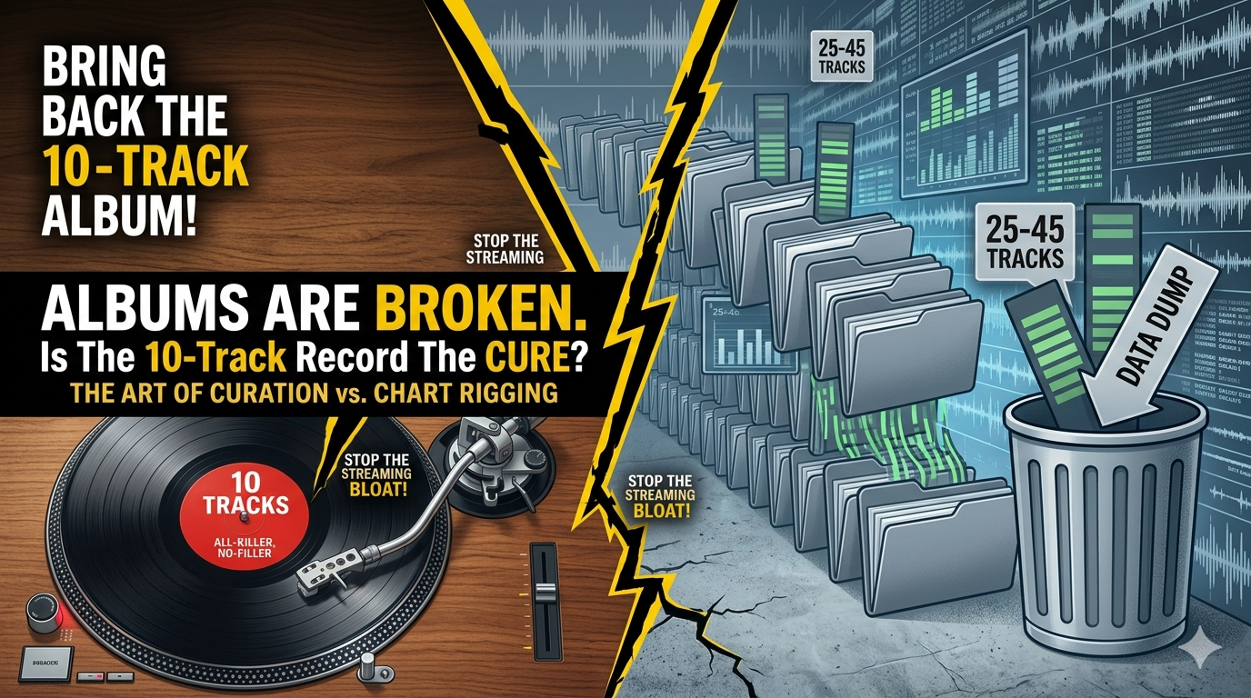 Why We Need to Bring Back the 10-Track Album (And Trim the Streaming Fat)
